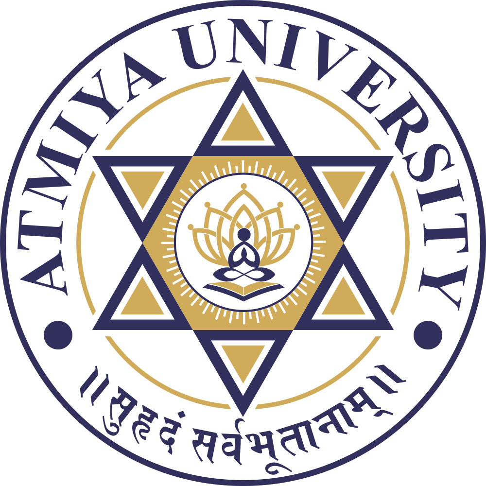 Atmiya University logo